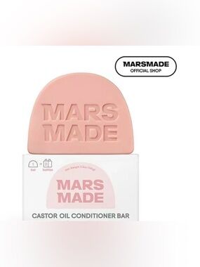 Pink Castor Oil Conditioner Bar